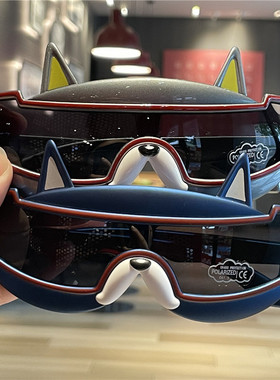 法斗一体镜片儿童太阳镜软硅胶男童耍酷墨镜宝宝偏光眼镜卡通小狗