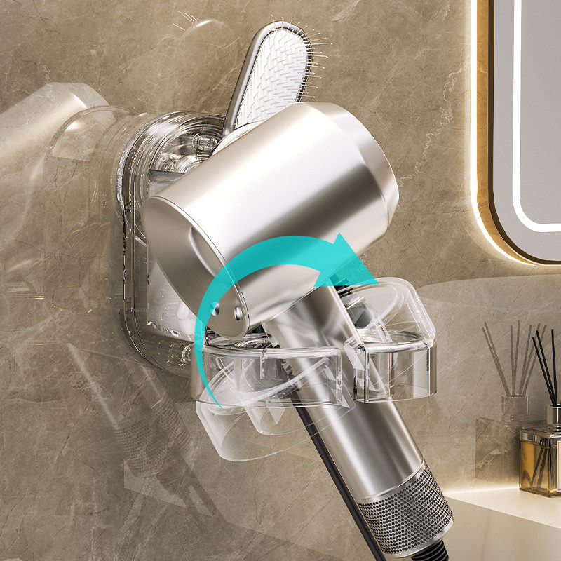 吸盘吹风机置物架壁挂免打孔家用浴室卫生间电吹风风筒收纳架挂架,淘宝优惠券,粉丝福利购,淘宝优惠卷