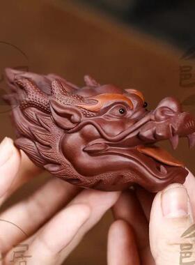 热销宜兴紫砂茶宠摆件精品可养创意高档生肖茶玩茶道零配装饰茶桌