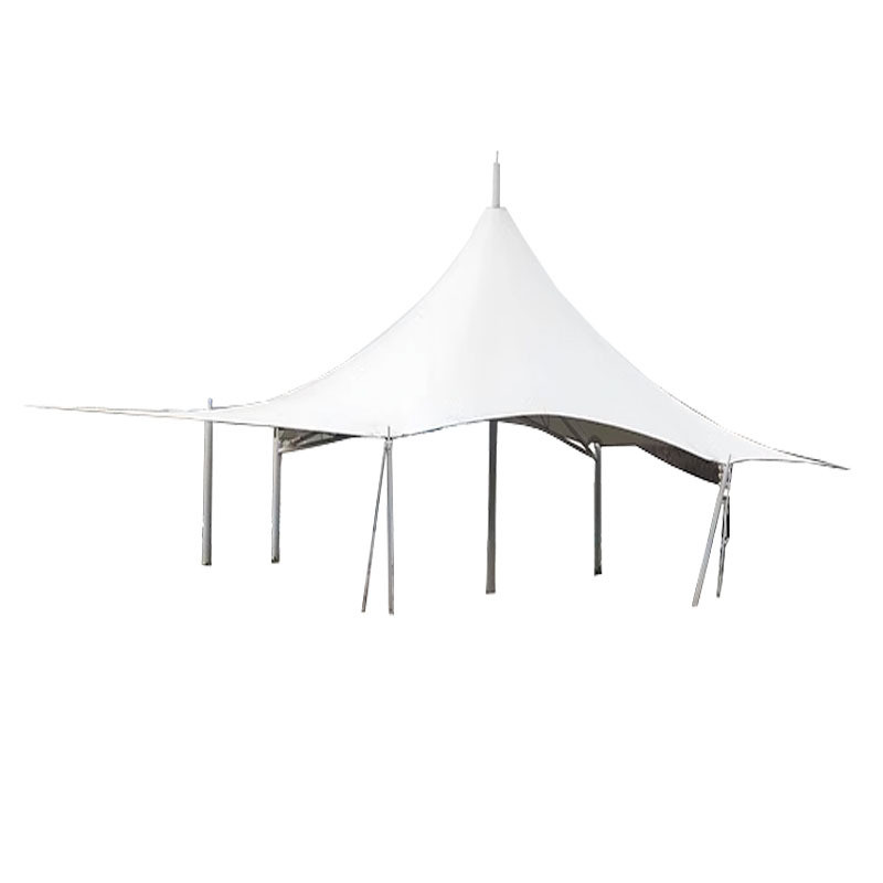 景区张拉公园膜结构棚户外休息遮阳防雨棚广场张拉膜景观棚 - 图3