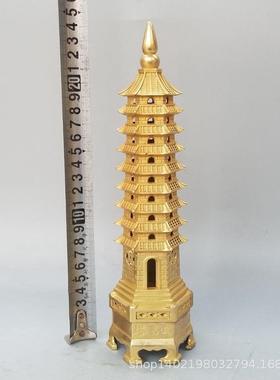 冀恒发厂家直供金属工艺品7细工9层13层层纯铜文昌塔摆件批发