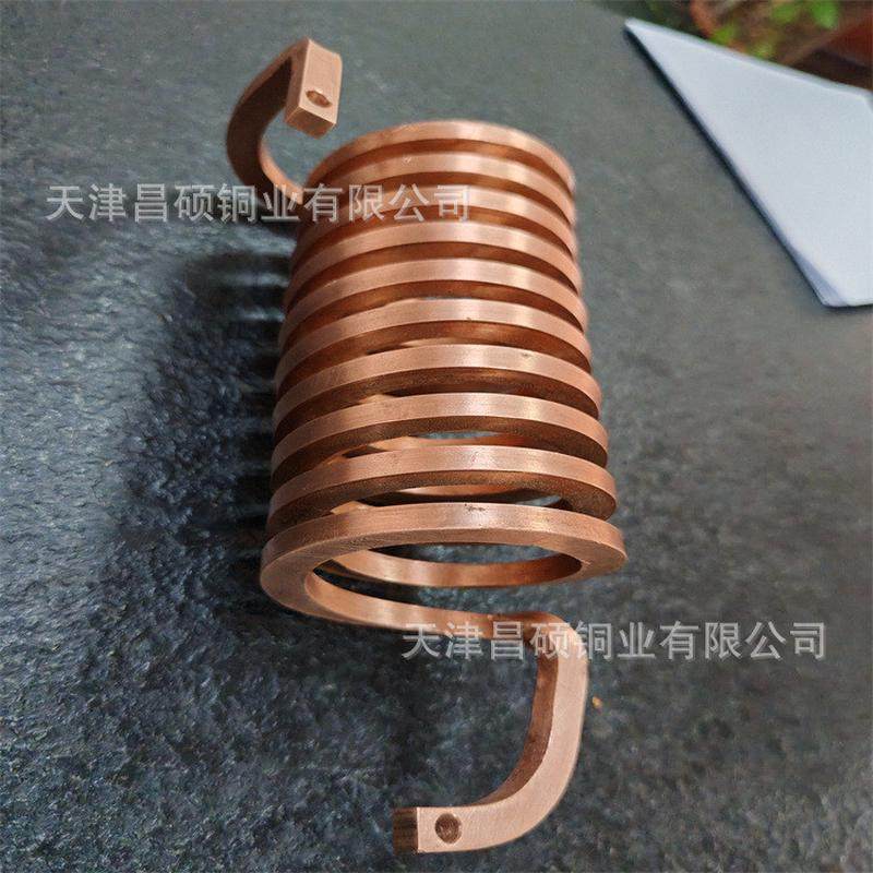 6*8紫铜方折弯加工紫铜使用螺旋铜管打孔铣槽电气设备线圈,淘宝优惠券,粉丝福利购,淘宝优惠卷