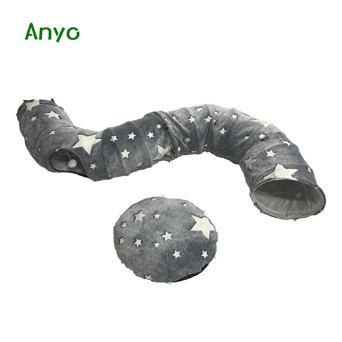 猫隧道猫窝夜光四季通用猫咪娱乐可拆卸猫窝猫垫子cattunnel,淘宝优惠券,粉丝福利购,淘宝优惠卷