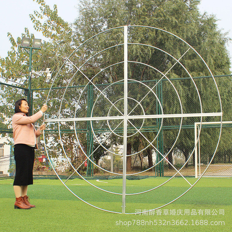 2021新款婚庆吊顶圆环铁艺线帘五层圆环婚礼布置吊顶纱装饰道具架,淘宝优惠券,粉丝福利购,淘宝优惠卷