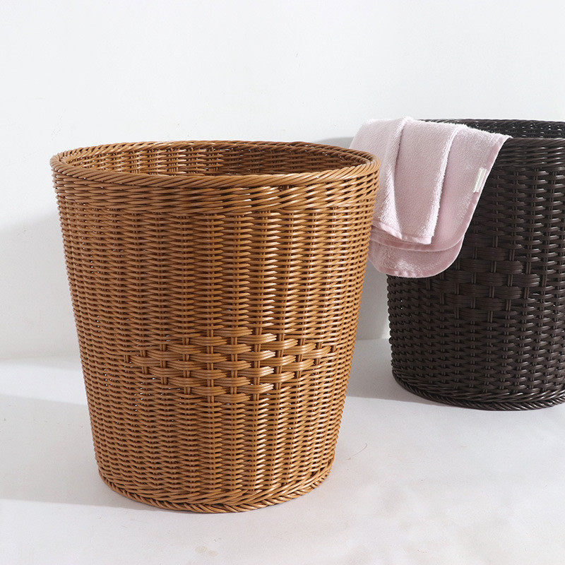 脏衣篓仿藤编大容量编织洗衣篮衣物收纳桶酒店浴巾毛巾收纳筐,淘宝优惠券,粉丝福利购,淘宝优惠卷
