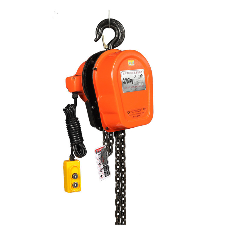 热销电动380v1t/2t/5t环链电动葫芦雄狮倒链提升机挂钩固定式电葫 - 图2