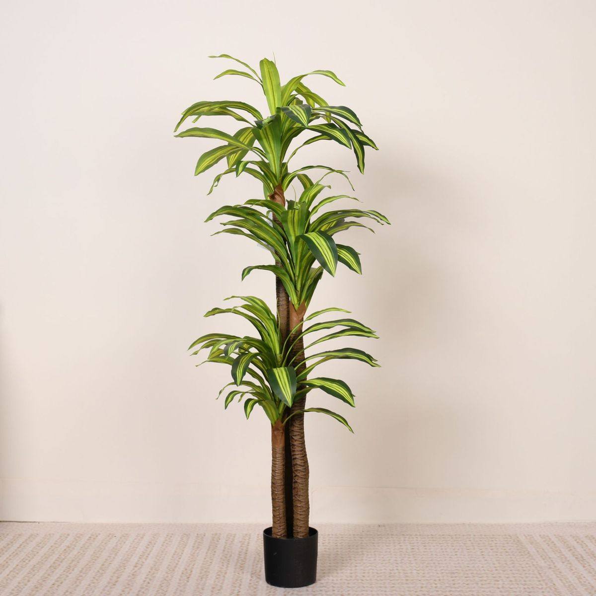 高端轻奢仿真装饰摆件假绿植盆栽室内客厅大型落地巴西木仿生植物,淘宝优惠券,粉丝福利购,淘宝优惠卷