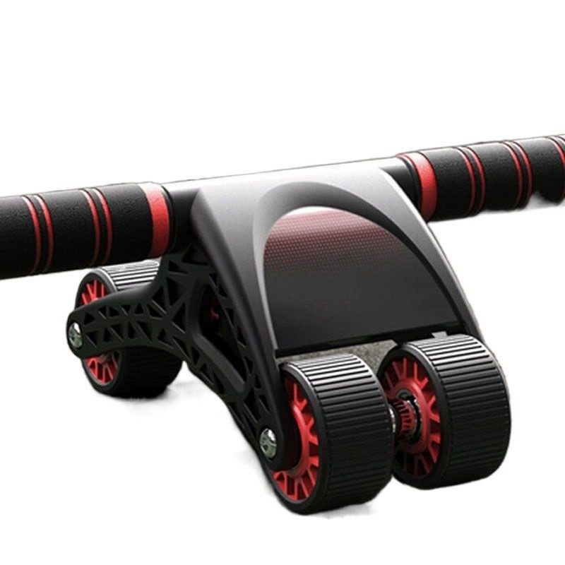 健腹轮四轮双向腹肌轮家用健身卷腹轮健腹器,淘宝优惠券,粉丝福利购,淘宝优惠卷