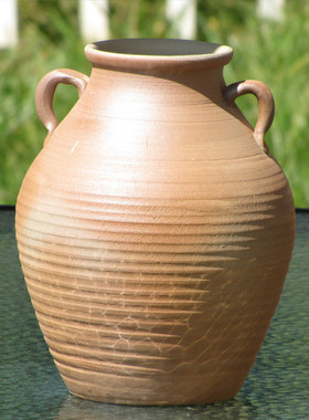 陶罐插花瓶中式纯手工复古陶瓶水培家居桌拍摄道具静物写生摆