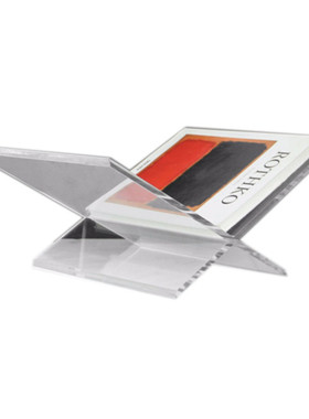 透明x交叉书架摆件样板间售楼处陈列艺术展示画册书房装饰装饰件