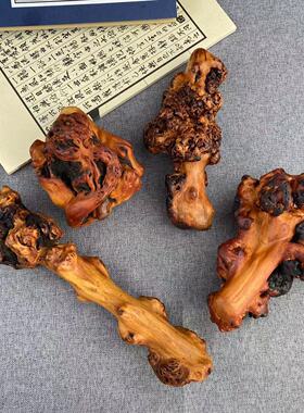 山茶木手把件麻梨疙瘩手把件木制手把件黑果木手把件 随行根雕手