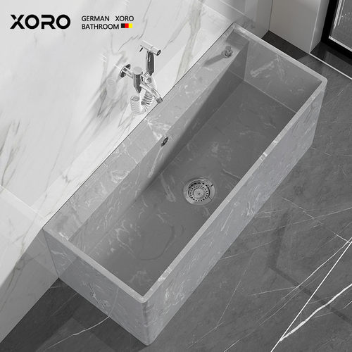 cs大号拖把池大理石家用阳台卫生间石材墩布池户外庭院拖布池超长 - 图0