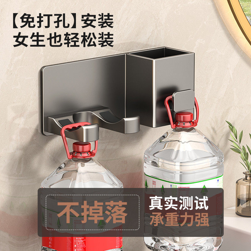 吹风机置物架免打孔壁挂风筒架子支架浴室收纳放置架神器懒人挂架,淘宝优惠券,粉丝福利购,淘宝优惠卷