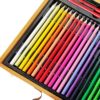Children's Wooden Box Painting Set Brush Set Gift Stationery 63-piece Art Supplies Back-to-School Watercolor Pen Wholesale