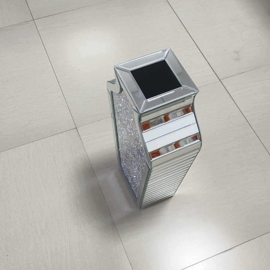 欧洲热卖水晶银色豪华钻镜面花瓶碎家居装饰镜面玻璃花瓶摆件,淘宝优惠券,粉丝福利购,淘宝优惠卷