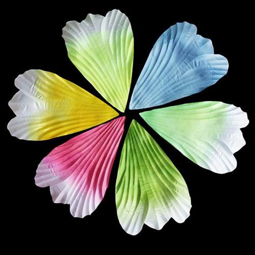 牡丹批发舞蹈道具厂家花片服饰配件玫瑰花瓣仿真假花瓣儿童裙花片 - 图0