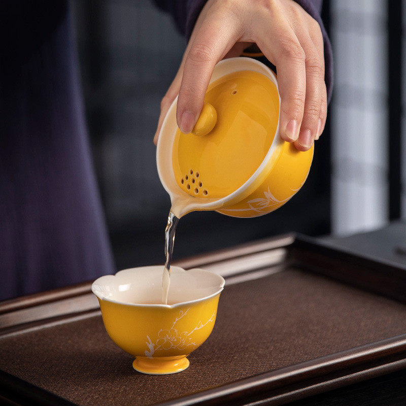 手绘手抓壶盖碗茶杯单个高档高颜值泡茶壶茶具茶壶单壶一人泡茶杯,淘宝优惠券,粉丝福利购,淘宝优惠卷