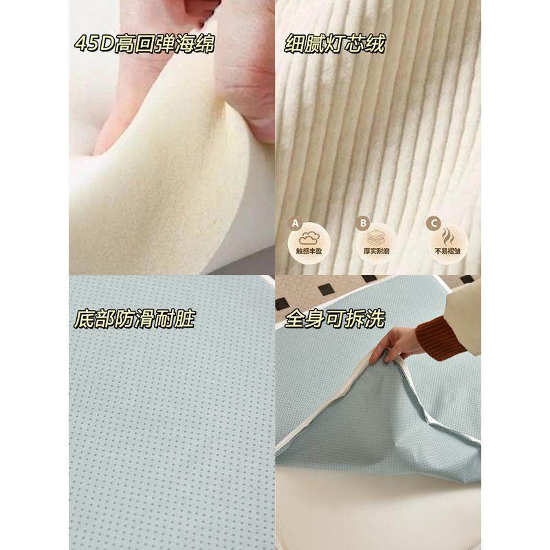 懒人沙发可躺可睡榻榻米小户型单人阳台窗休闲坐垫网红麻薯沙发,淘宝优惠券,粉丝福利购,淘宝优惠卷