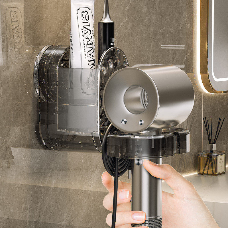 吸盘吹风机置物架壁挂免打孔家用浴室卫生间电吹风风筒收纳架挂架,淘宝优惠券,粉丝福利购,淘宝优惠卷