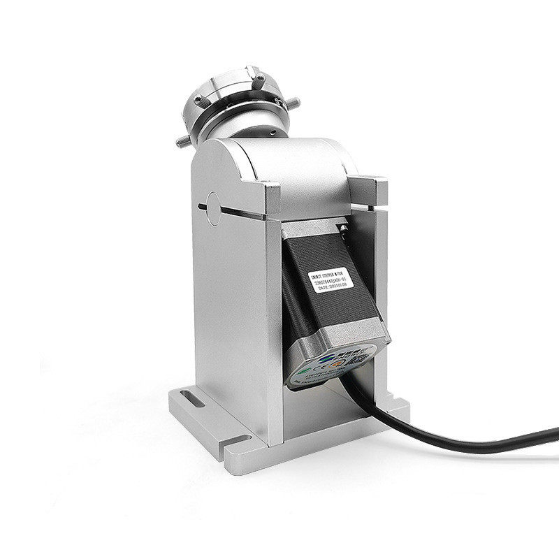 Quick clamping rotating shaft new mini marking machine rotating shaft stainless steel rotating clamp ring jewelry category