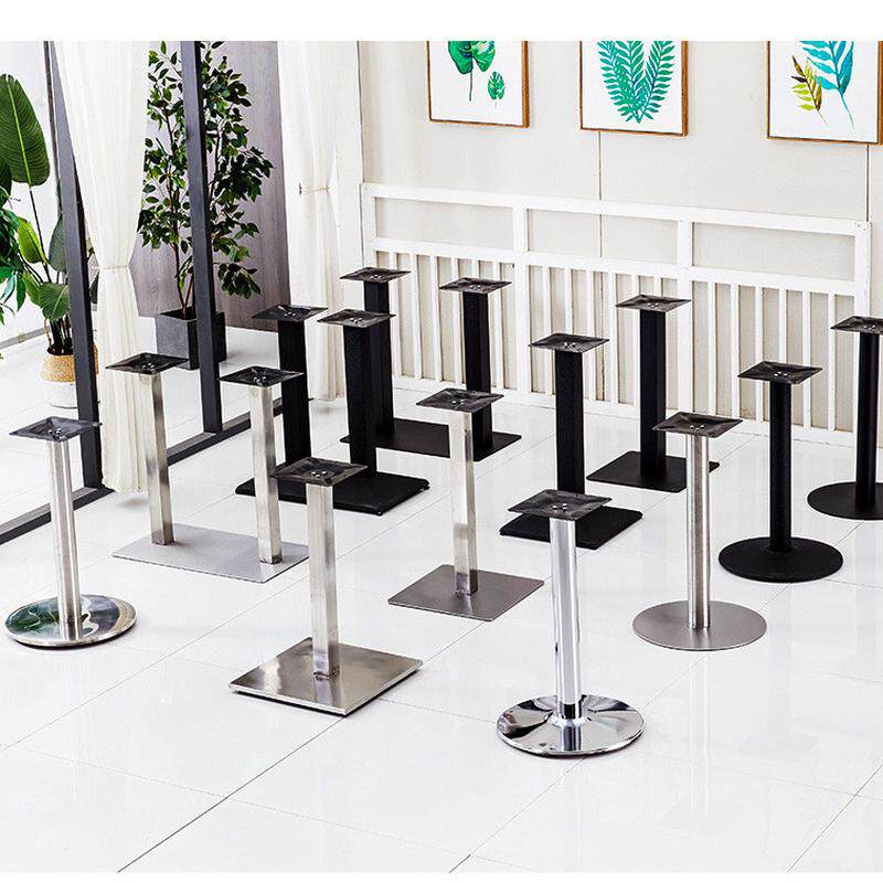 餐桌脚支撑柱不锈钢桌腿支架餐饮桌腿吧台支撑桌腿铁艺桌脚底座,淘宝优惠券,粉丝福利购,淘宝优惠卷