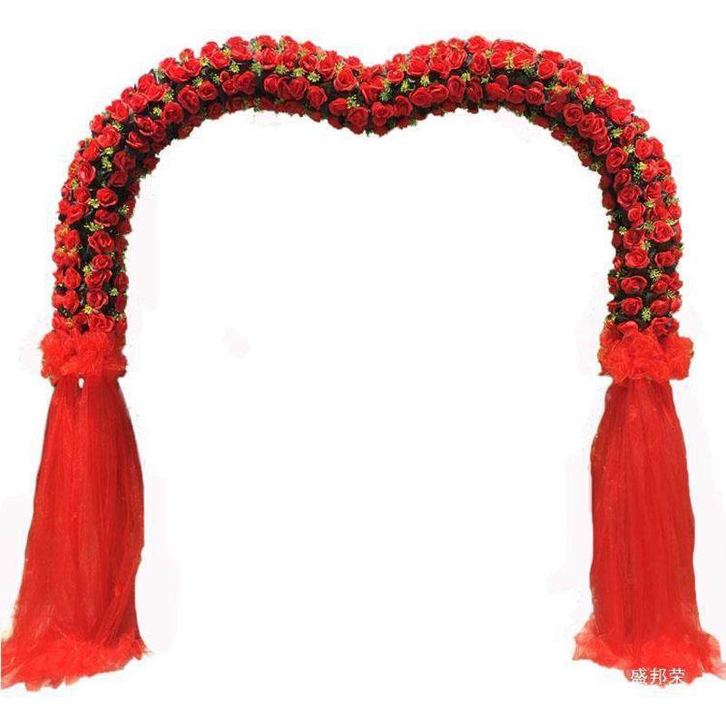 婚庆花门绢花拱门开业彩门结婚门口拱门装饰花架婚礼布置铁艺道具,淘宝优惠券,粉丝福利购,淘宝优惠卷