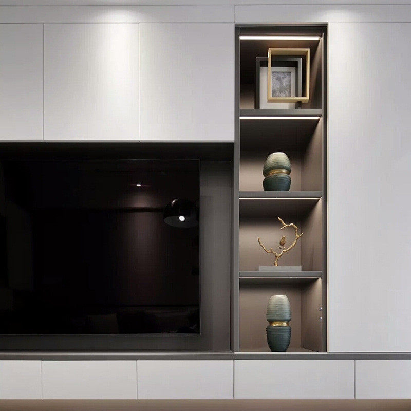 背景墙不锈钢壁龛电视壁龛嵌入式壁龛置物架可加灯带可制定,淘宝优惠券,粉丝福利购,淘宝优惠卷
