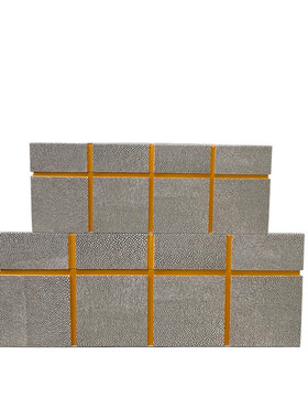 现代简约玄关衣帽间梳妆台样板房魔方首饰收纳盒轻奢软装饰品摆件