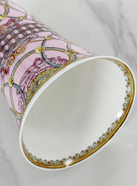 热销现代创意插花器卧室居家软装摆件样板间电视柜花束陶瓷花瓶装