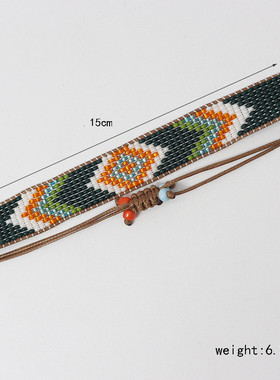 肯尼亚手环马拉松定制跑步编织田径无弹力材料串珠子手链diy自制