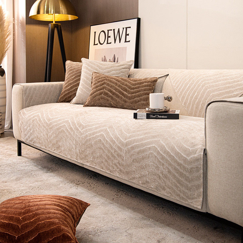 雪尼尔绒沙发垫四季通用防滑坐垫子加厚座垫皮沙发套罩巾,淘宝优惠券,粉丝福利购,淘宝优惠卷