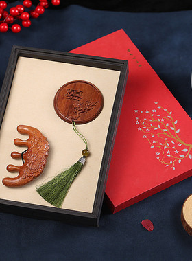 套装货源迷你梳+折叠镜礼品直播按摩梳+圆镜套盒节日喜庆用品