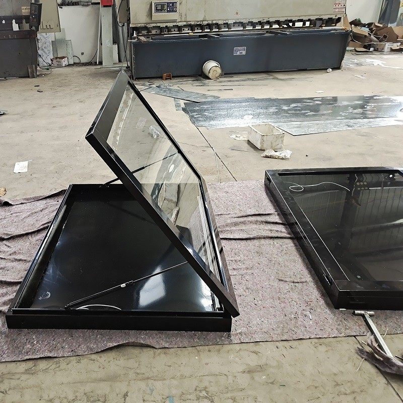 液压开启式展示架宣传栏公告栏铝合金壁挂墙广告宣传栏海报展示架 - 图1