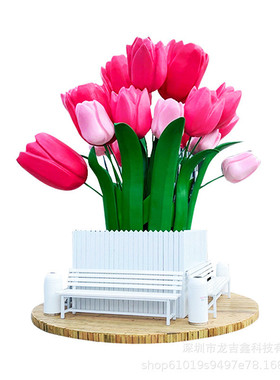 户外玻璃钢雕塑定制美陈大型花束模型厂家商场景观艺术摆件设计