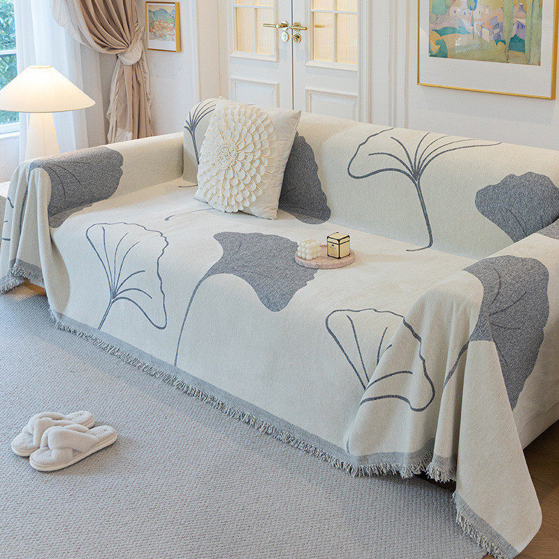 四季通用现代简约雪尼尔沙发巾一片式全包沙发盖布防滑耐脏沙发巾,淘宝优惠券,粉丝福利购,淘宝优惠卷