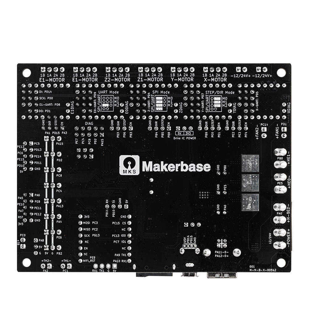 MakerbaseMKSRobinNanoV3.13D打印机主板M4内核TFT触摸屏 - 图0