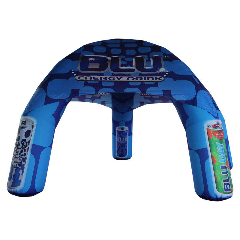 充气帐篷户外广告展览折叠四角圆顶闭气移动PVC帐篷气模拱门造型,淘宝优惠券,粉丝福利购,淘宝优惠卷