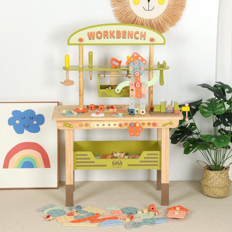 儿童工具台敲打玩具螺丝螺母锤组装拼装维修工具箱宝宝益智玩具,淘宝优惠券,粉丝福利购,淘宝优惠卷