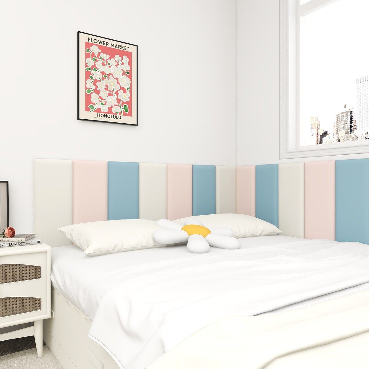 儿童防撞软包幼儿园软包软包墙贴榻榻米软包软包背景墙软包,淘宝优惠券,粉丝福利购,淘宝优惠卷