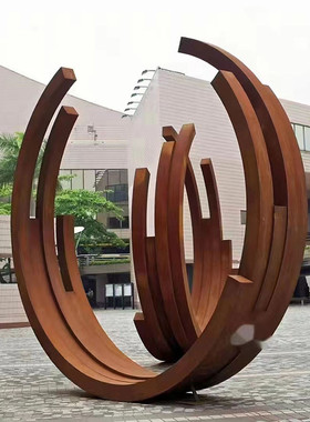 不锈钢雕塑厂家工艺品落地石雕摆件户外园林玻璃钢景观造型大型