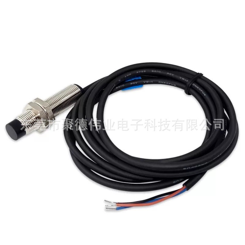 M8电感式接近开关SM0802NNPN三线常开圆柱型金属感应器24V - 图3