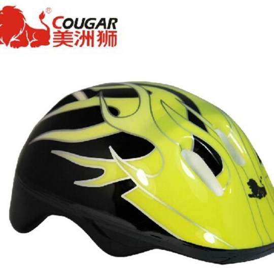 Puma children's roller skating helmet skating skates bicycle skateboard lightweight breathable helmet hard hat protective gear