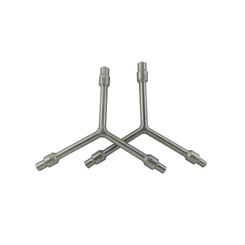 防磁不锈钢三叉套筒扳手304不锈钢Y型套筒不生锈不含铜锌汽修扳手,淘宝优惠券,粉丝福利购,淘宝优惠卷