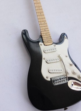 迷你st电吉他模型摆件装饰品家具创意摆设电吉他模型摆台饰品