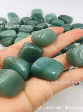 热销水晶水晶批发吉诺碎石东陵玉碎石大颗粒2-3厘米居家办公装饰