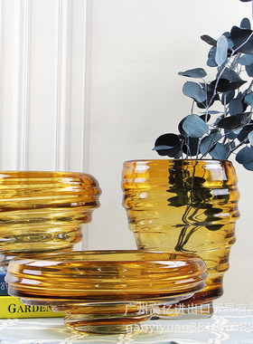 简约现代玄关样板房居家欧式客厅卧室电视柜水养艺术摆件插花瓶品