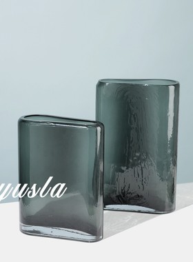 热销简约轻奢插干花瓶客厅茶几餐厅柜花器样板间摆件展厅别墅软装