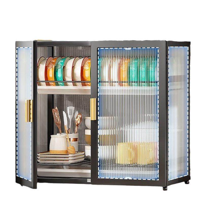 沥水碗架碗筷收纳盒厨房置物架大容量家用带门柜餐具碗碟放箱杯架,淘宝优惠券,粉丝福利购,淘宝优惠卷