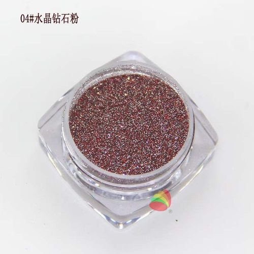 璀璨星光晶钻钻银粉粉网红涩味闪粉亮片指甲装饰品美甲水晶碎钻粉 - 图3