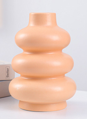 北欧莫兰迪陶瓷花瓶创意客厅批发器家居装饰品摆件插花